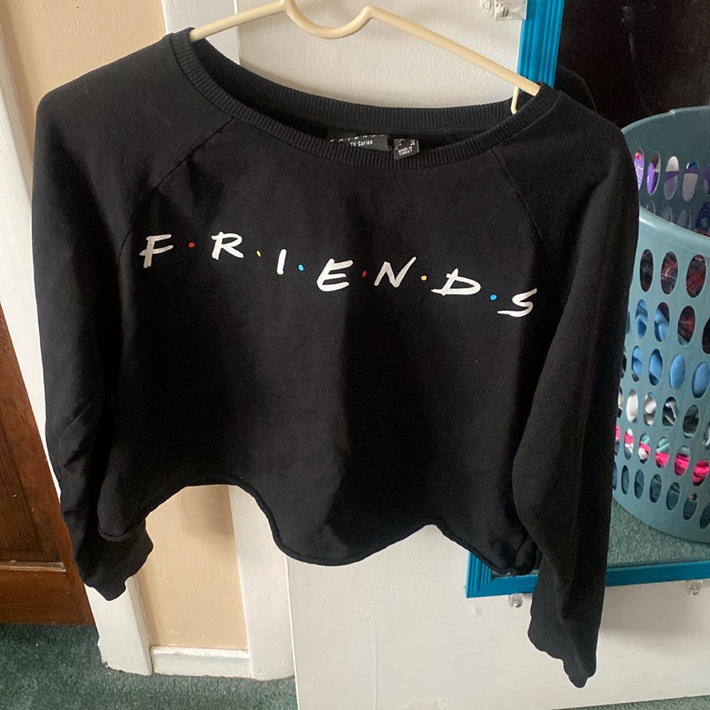 Size 12 friends crop top